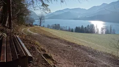 Naturlandschaft in der Nähe des Bauernhofs