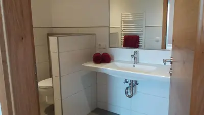 Ein Badezimmer in der Unterkunft Mein Freiraum