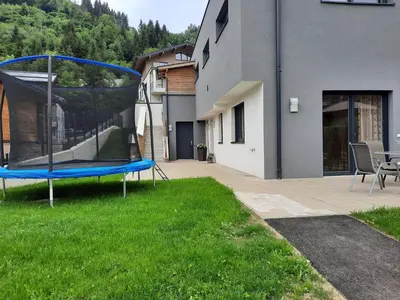 Ein Garten an der Unterkunft Mein Freiraum
