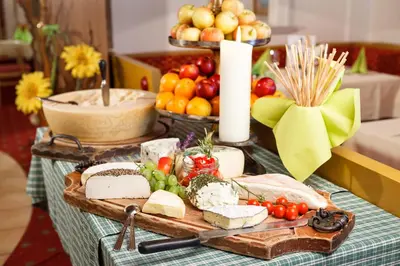 Essen im Hotel oder in der Nähe