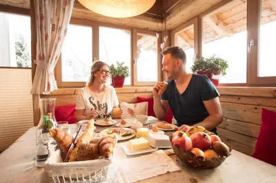 Essen in der Ferienwohnung oder in der Nähe