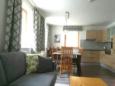 Küche/Küchenzeile in der Unterkunft Appartement Romana - Altstadt