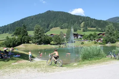 Naturlandschaft in der Nähe der Ferienwohnung
