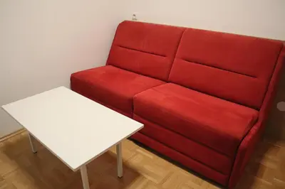 Ein Sitzbereich in der Unterkunft Appartement Lilia