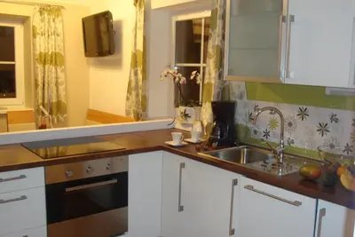 Küche/Küchenzeile in der Unterkunft Appartement Sonnengarten