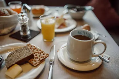 Essen im Hotel oder in der Nähe