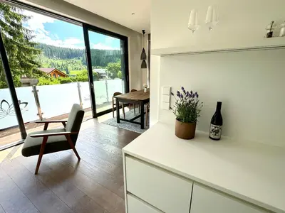 Naturlandschaft in der Nähe des Aparthotels