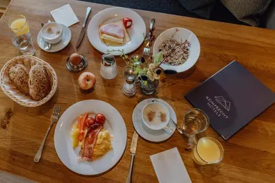 Essen im Hotel oder in der Nähe