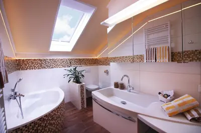 Ein Badezimmer in der Unterkunft Haus Windhager