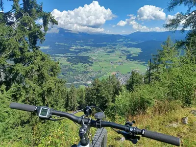 Naturlandschaft in der Nähe des Ferienhauses