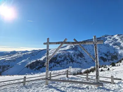 Naturlandschaft in der Nähe des Ferienhauses