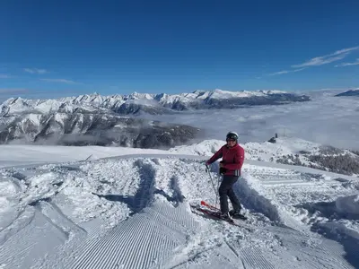 Ferienhaus Bernadette im Winter