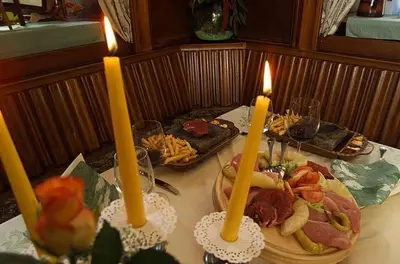 Essen im Hotel oder in der Nähe