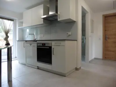 Küche/Küchenzeile in der Unterkunft Moerth Apartment
