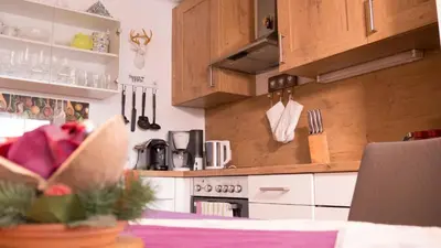 Küche/Küchenzeile in der Unterkunft Appartement 