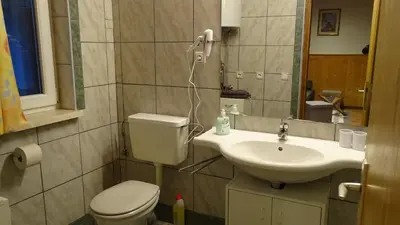 Ein Badezimmer in der Unterkunft Ferienwohnung Karin Humer