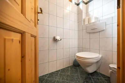 Ein Badezimmer in der Unterkunft Der Lammhof - Appartements Kaswurm