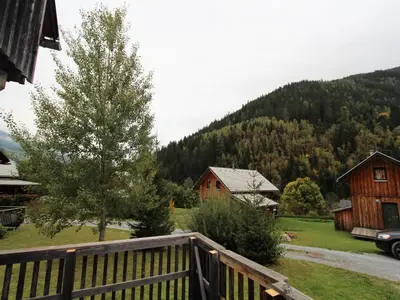 Naturlandschaft in der Nähe des Chalets
