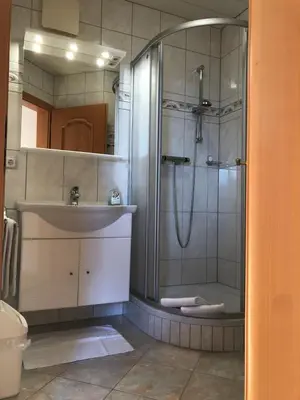 Ein Badezimmer in der Unterkunft Ferienwohnungen Wind