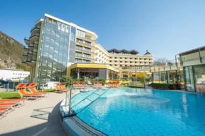 Der Swimmingpool an oder in der Nähe von EurothermenResort Bad Ischl - Hotel Royal 4-Sterne Superior