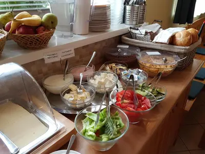 Essen im Hotel oder in der Nähe