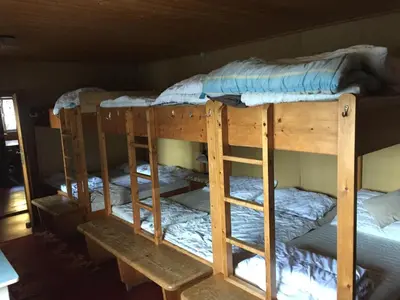 Ein Bett oder Betten in einem Zimmer der Unterkunft Zettlerhütte Planneralm