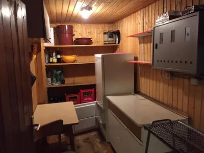 Küche/Küchenzeile in der Unterkunft Zettlerhütte Planneralm