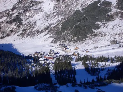 Zettlerhütte Planneralm im Winter