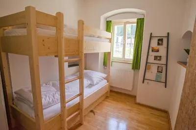 Ein Bett oder Betten in einem Zimmer der Unterkunft Life Camp
