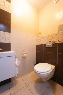 Ein Badezimmer in der Unterkunft Apartmenthaus Esther