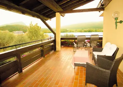 Ein Balkon oder eine Terrasse in der Unterkunft Hotel Seewinkel