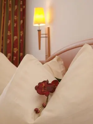 Ein Bett oder Betten in einem Zimmer der Unterkunft Der Sailer Hotel & Restaurant