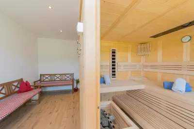 Ein Bett oder Betten in einem Zimmer der Unterkunft Apartments Unterfischergut
