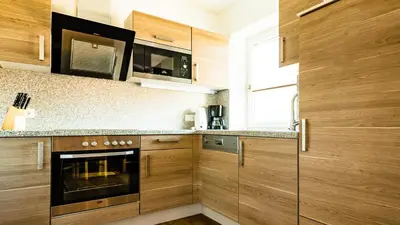 Küche/Küchenzeile in der Unterkunft Cityhouse Apartments Schladming