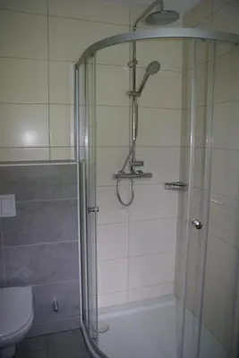 Ein Badezimmer in der Unterkunft Moosgut