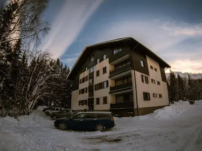 Nordwand Apartment im Winter