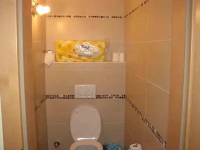 Ein Badezimmer in der Unterkunft Ferienwohnung Konold