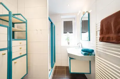 Ein Badezimmer in der Unterkunft Apartment Warter