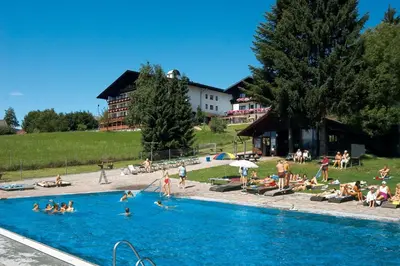 Der Swimmingpool an oder in der Nähe von Hotel Lohninger-Schober 3 Stern Superior