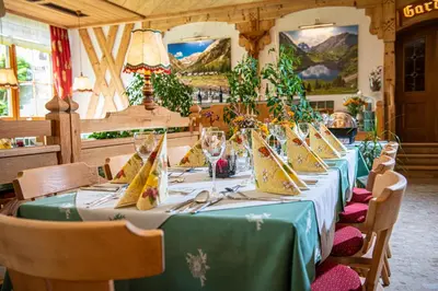 Essen in der Ferienwohnung oder in der Nähe