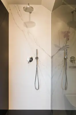 Ein Badezimmer in der Unterkunft Appartement Auszeit