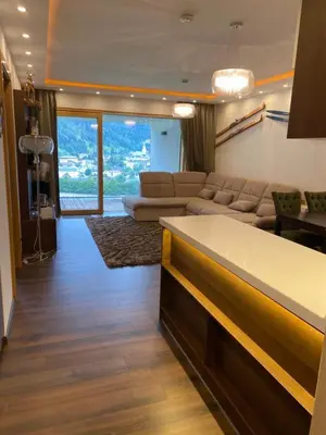 Ein Sitzbereich in der Unterkunft Sonnenhang Studio&Design Apartments