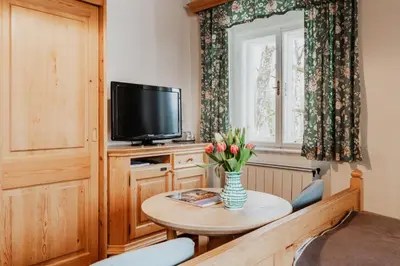 TV/Unterhaltungsangebot in der Unterkunft Landhaus Koller