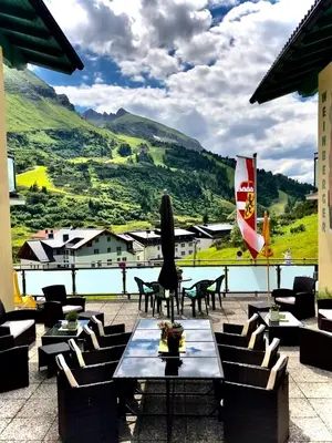Naturlandschaft in der Nähe der Pension