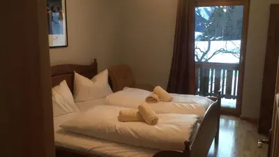 Ein Bett oder Betten in einem Zimmer der Unterkunft Ferienhaus König
