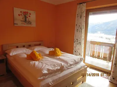 Ein Bett oder Betten in einem Zimmer der Unterkunft Ferienhaus König