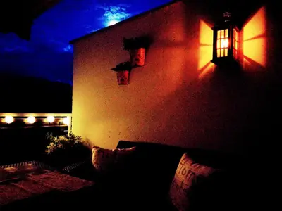 Ein Sitzbereich in der Unterkunft Barbi Exclusive Apartment
