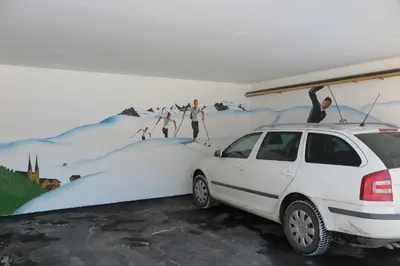 Grundriss der Unterkunft Haus Enzian