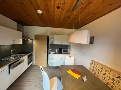 Küche/Küchenzeile in der Unterkunft Hotel Gasthof zur Linde