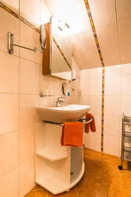 Ein Badezimmer in der Unterkunft Hotel Gasthof zur Linde